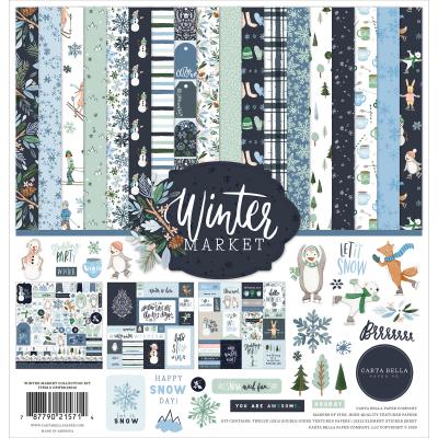Carta Bella Winter Market Designpapier - Collection Kit